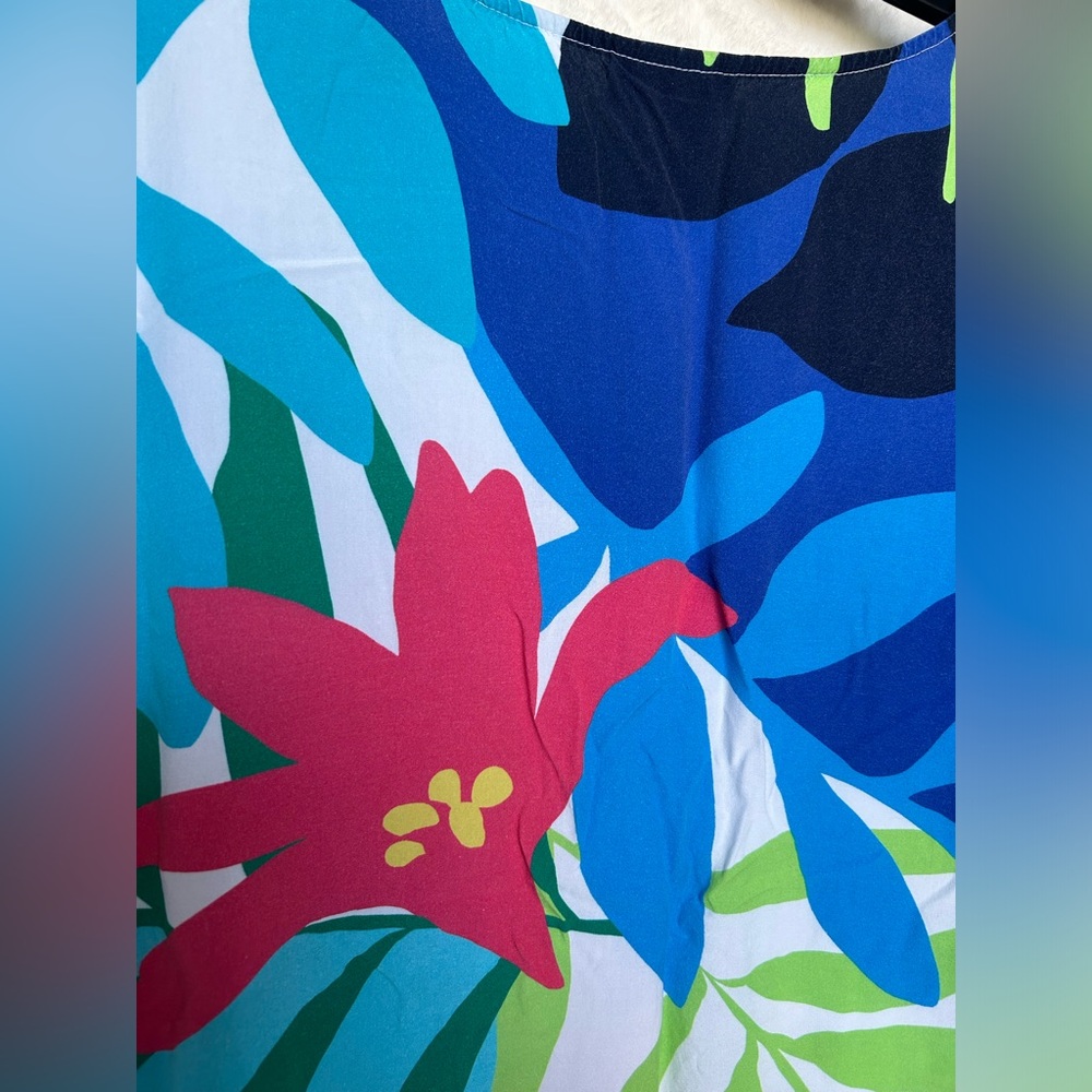 Tommy Bahama Paloma Palms Kaftan Tunic - Picture 13 of 13